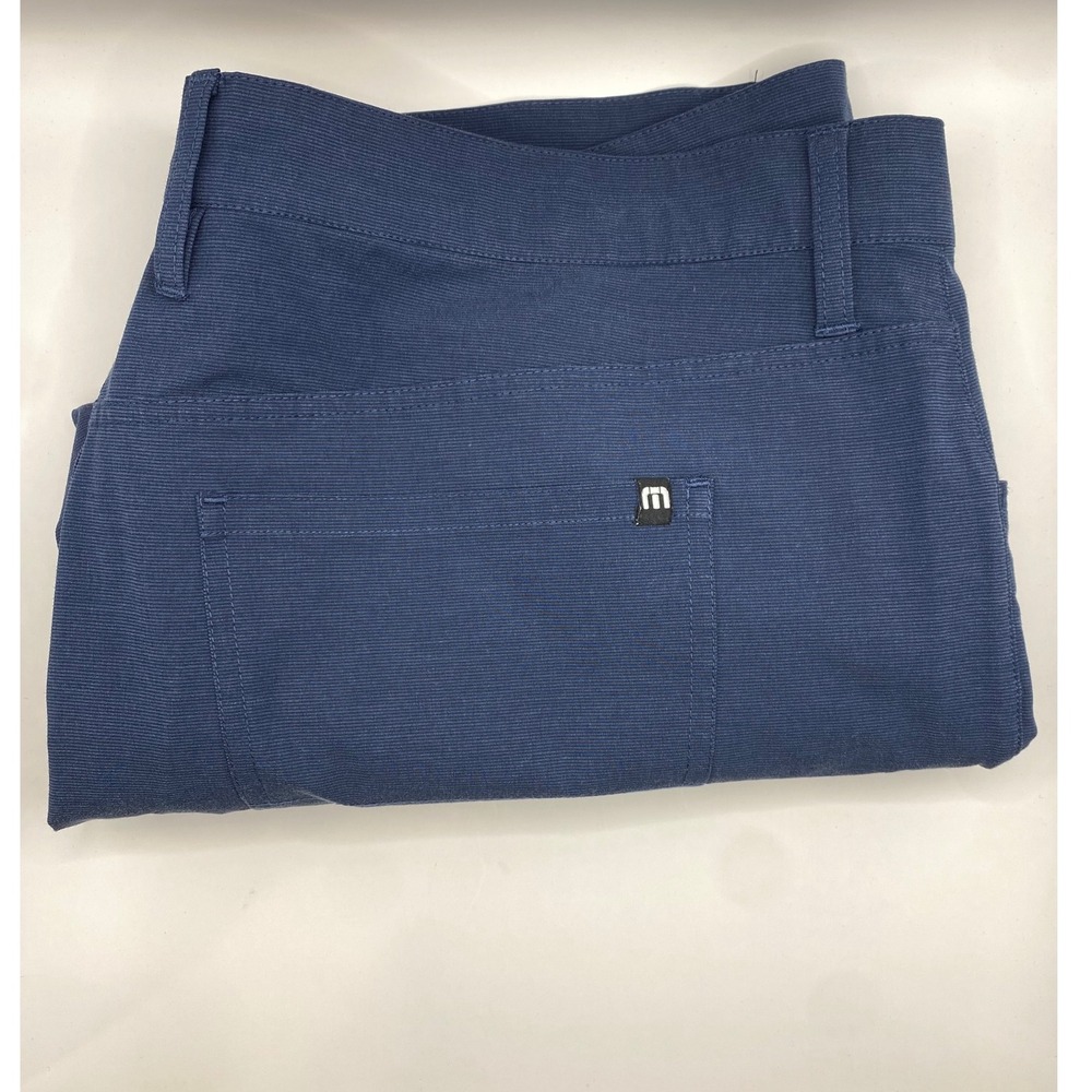 Travis Mathew Golf Pants Performance Stretch Lightweight Navy Blue Mens Size 40‎